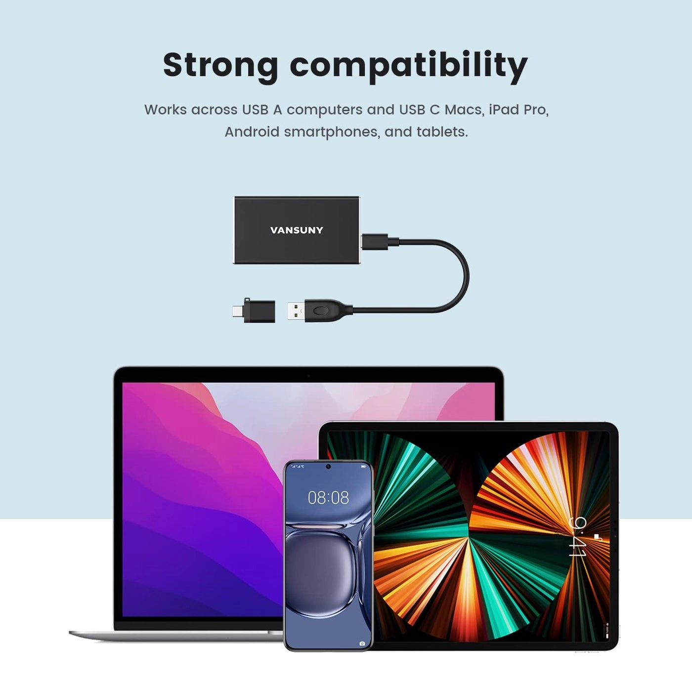 Portable External SSD - 500GB