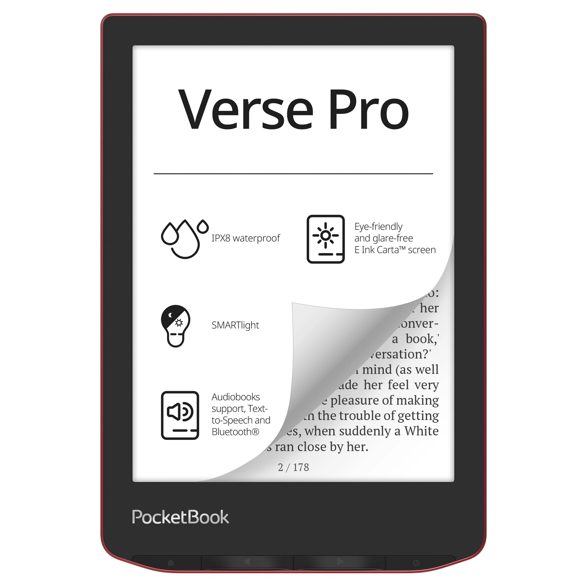 PocketBook Verse Pro - 6-inch 16GB