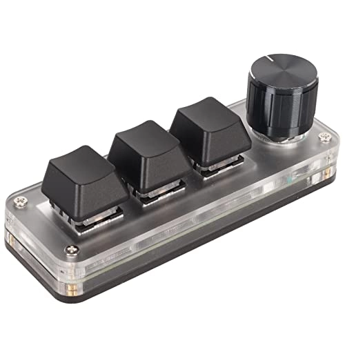 USB Mini 3 Key Keypad - Type C Wired