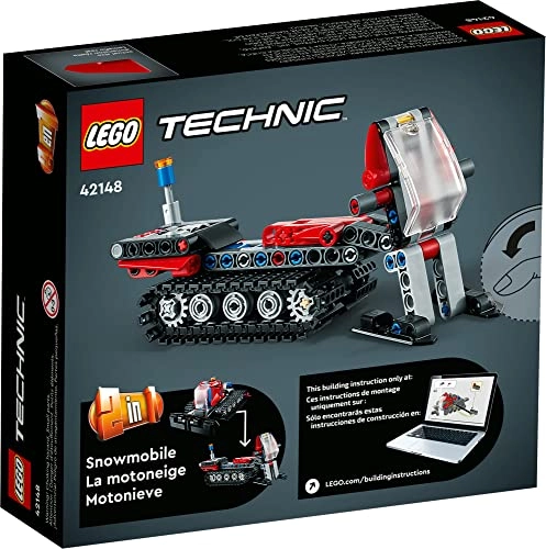 Technic Snow Groomer (42148) - 2-in-1 Snowmobile