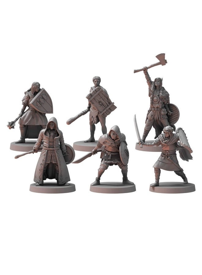 Dark Souls The Roleplaying Game: Guardian Dragon + Silver Knight Great Bowmen + Hollow Crossbowmen + The Silver and The Dead + Unkindled Heroes 1 + Unkindled Heroes 2