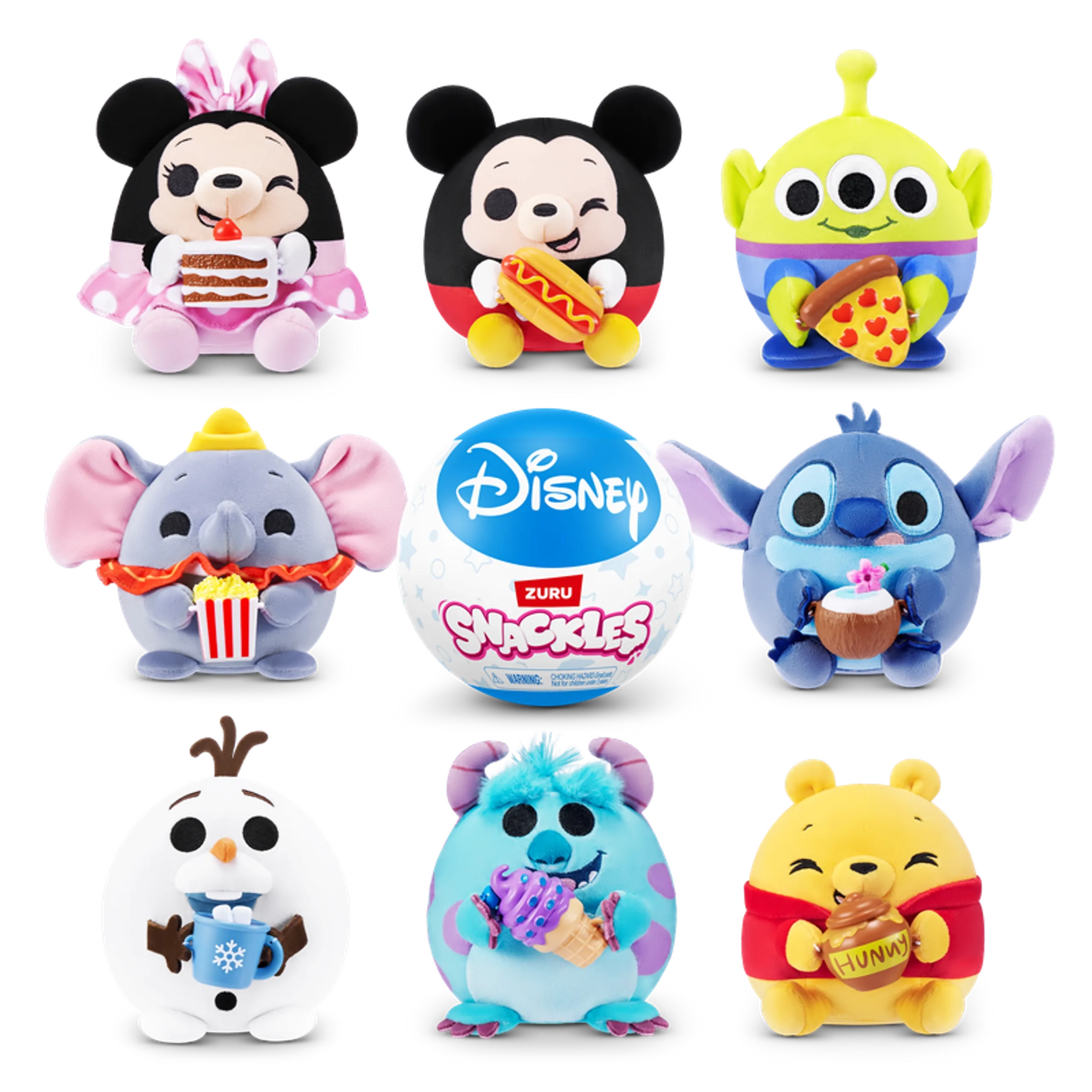 ZURU Snackles - Disney 12 cm Plush