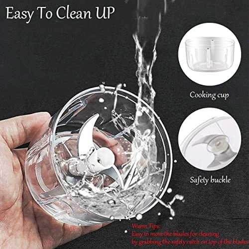 Mini Electric Kitchen Blender - 0.25 Liters USB RECHARGEABLE