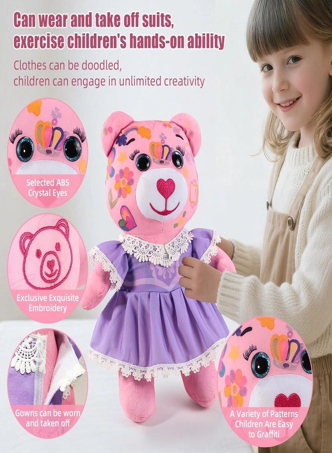 Princess Dress Bear - 39 cm