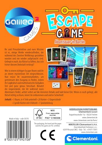 Escape Game: Adventure in Berlin (German)