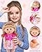 Baby Doll - 12 inch vinyl PVC Black Curly Hair 2 outfits Ages 3+