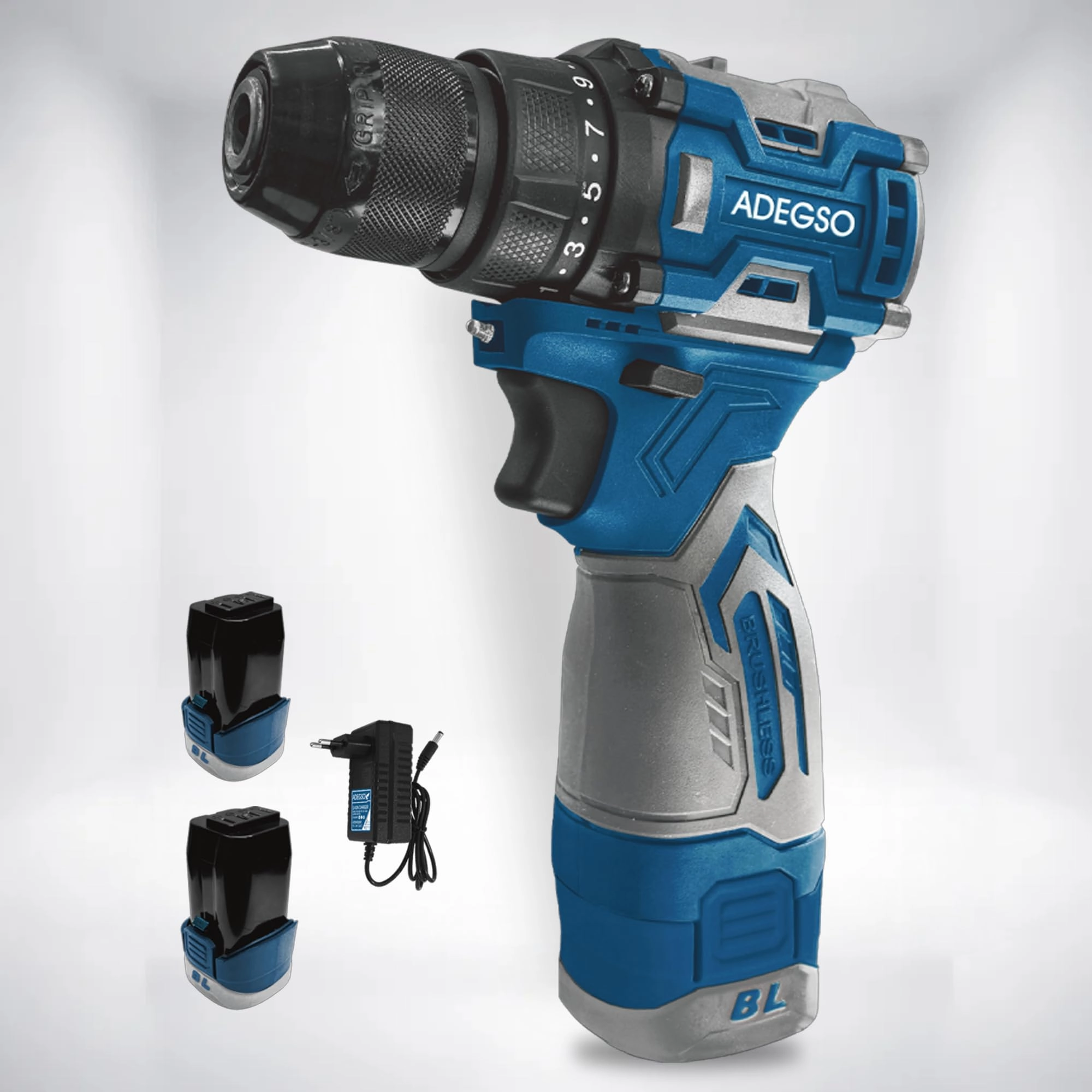 Brushless Cordless Drill Set