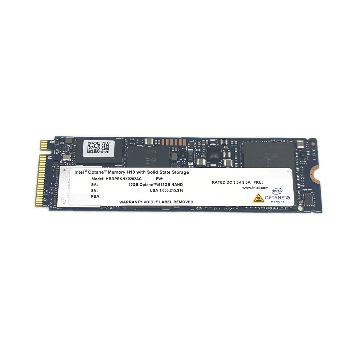 Intel Optane H10 - 512 GB M.2 2280