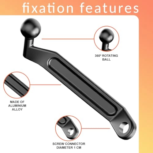 Motorcycle Bicycle Waterproof Case - Anti-Glare Fits up to 7.2 Inch