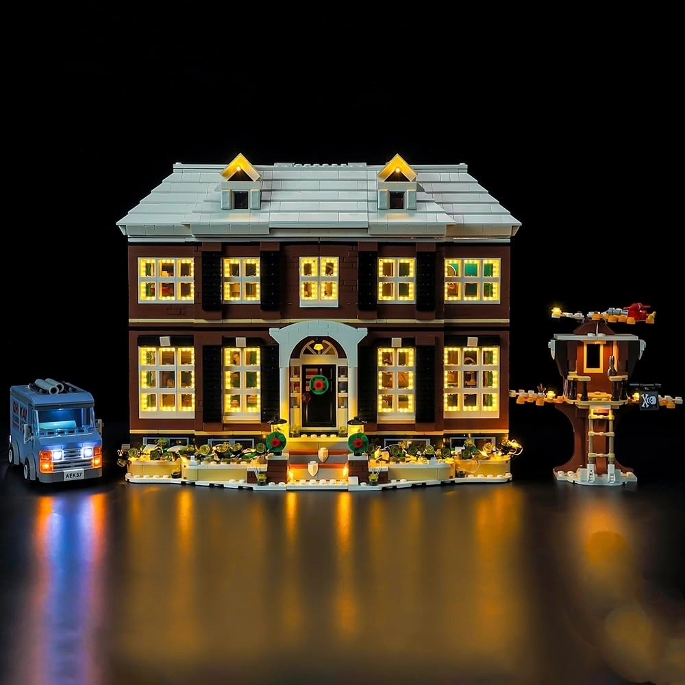 Nitemode LED Light Kit - Compatible with Lego 21330 Home Alone