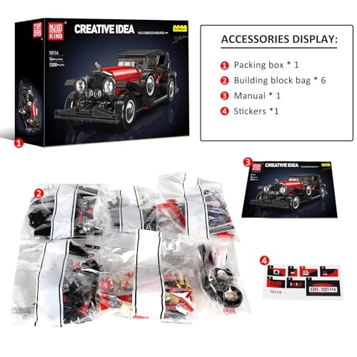 Classic Cars - Car 1308 pcs