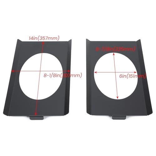 Behind Seat Speaker Brackets - 6x9