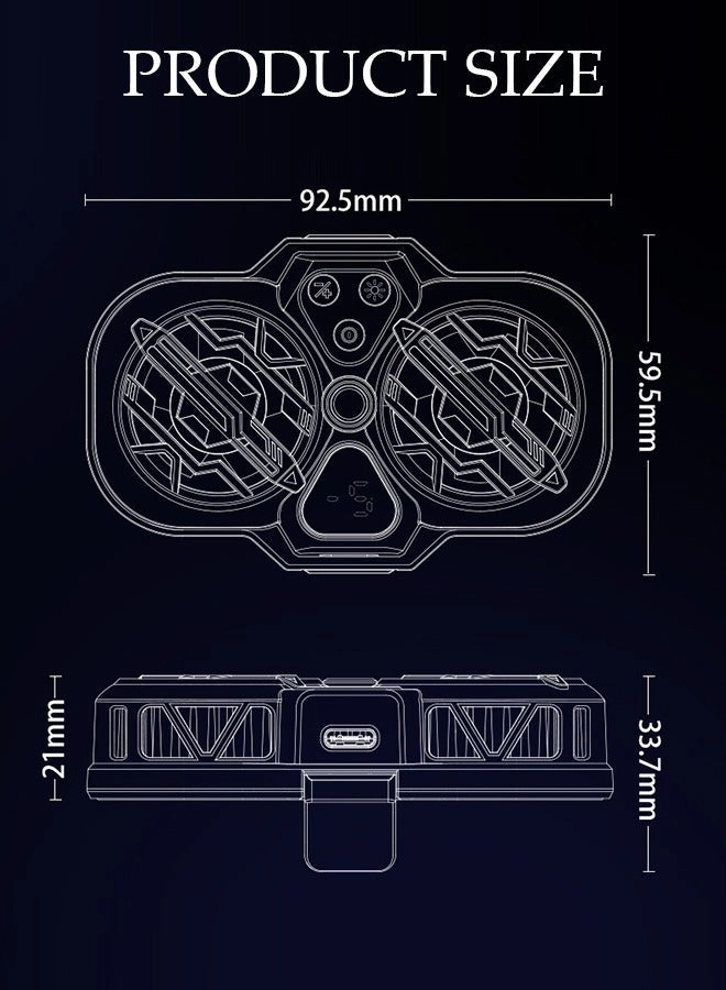 Magnetic Semi-Conductor Cooling Chip - 2 In 1 RGB Fan