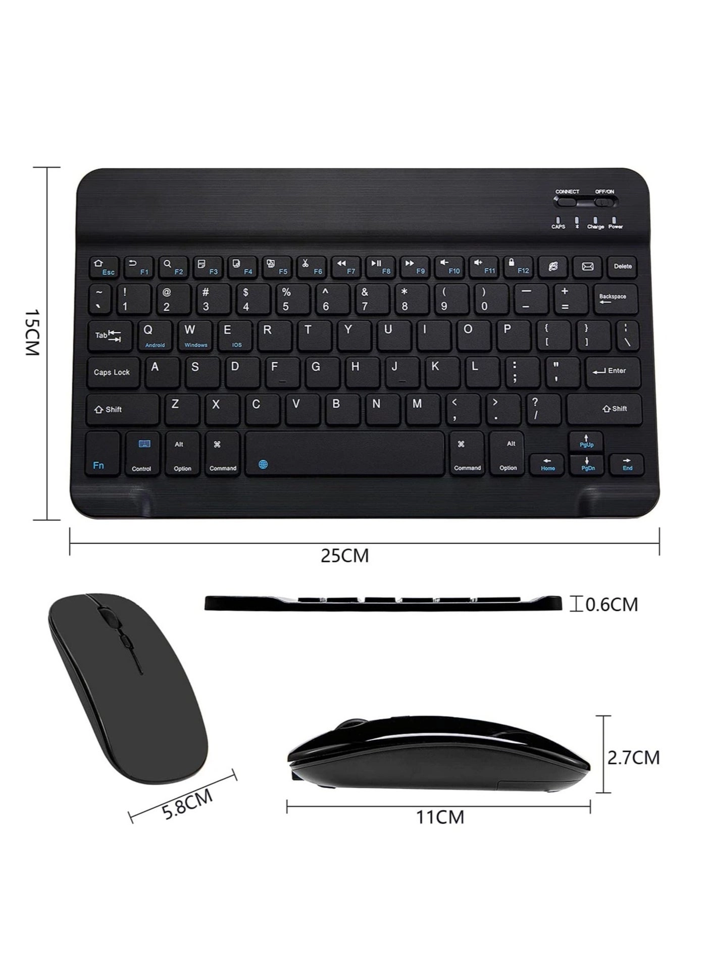 Keyboard and Mouse Combo - US Wireless