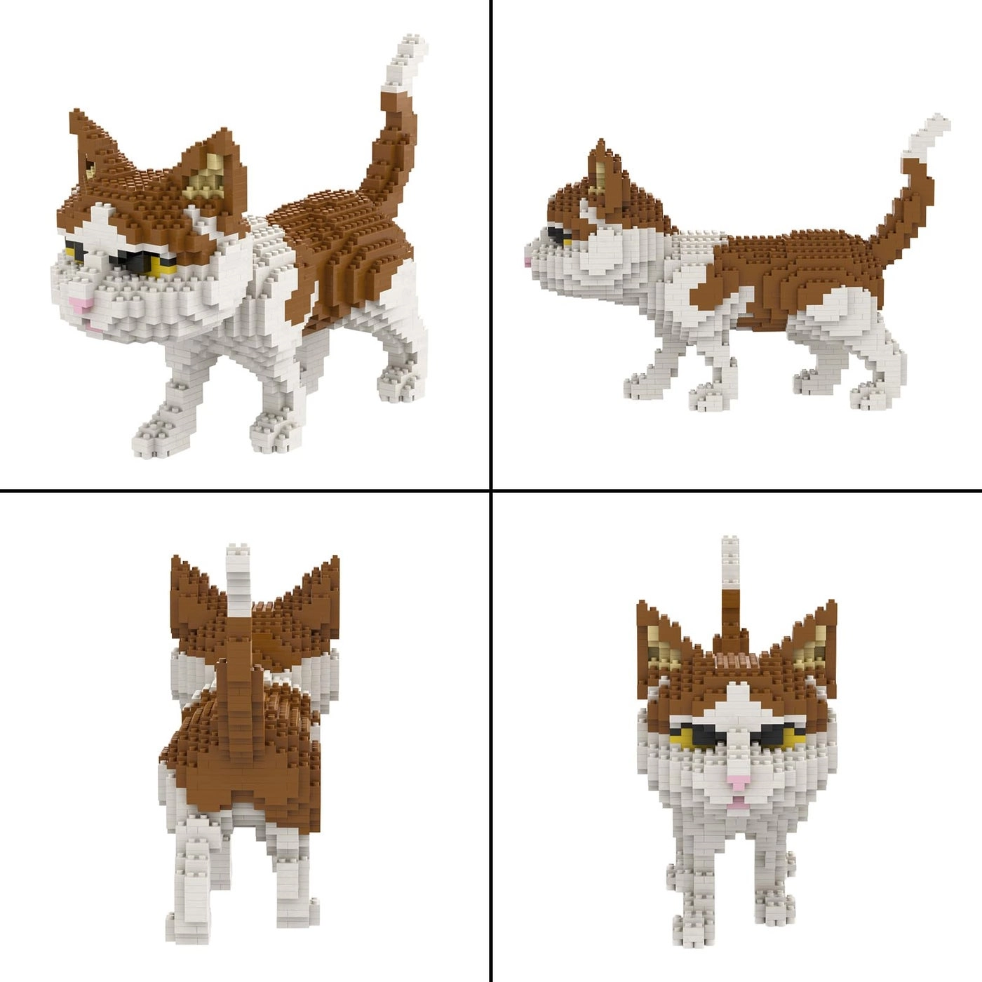 Cat Mini Building Blocks - Cat 1390 pcs