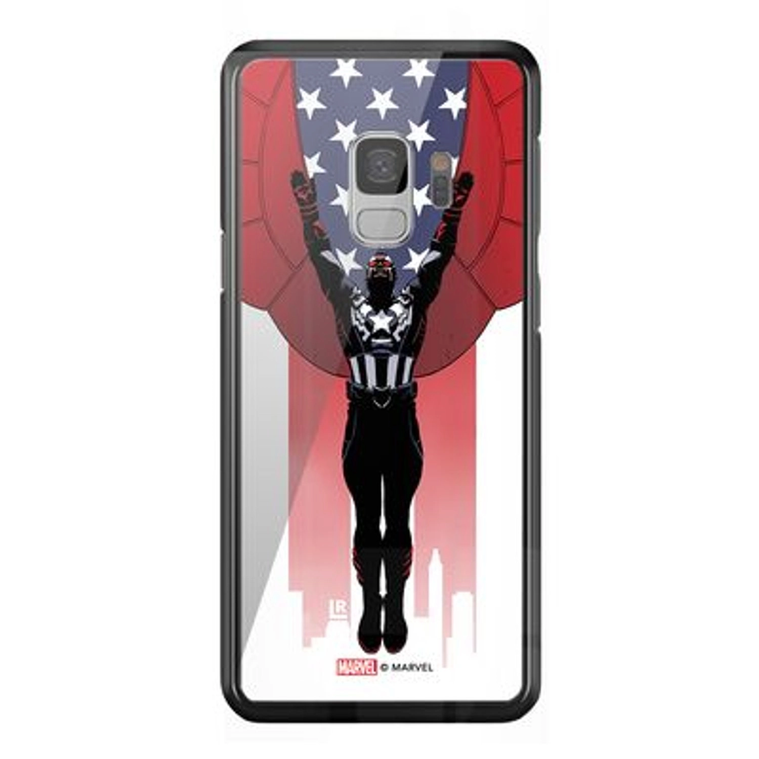 Wackylicious Falcon Captain America Back Case for Galaxy S9