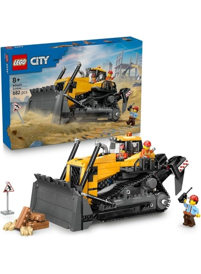 City Yellow Bulldozer (60466)