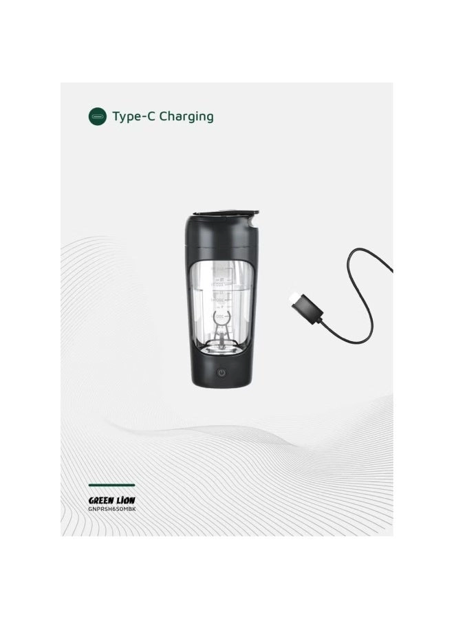 Protein Mixer Shaker Tritan 650 ml - Rechargeable Type-C Charging