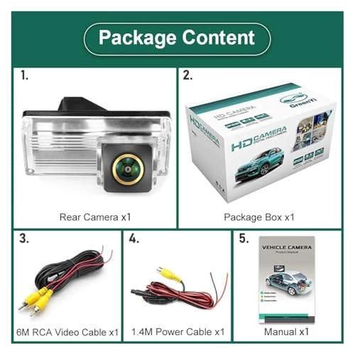 Rear View Camera - Night vision 480 TVL