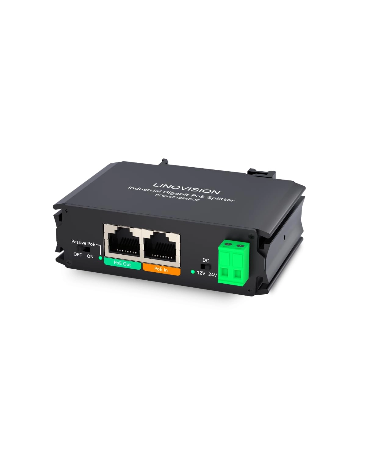 Hangzhou Linovision Co., Ltd. PoE Splitter - DC12V/24V 30W 2 ports Gigabit