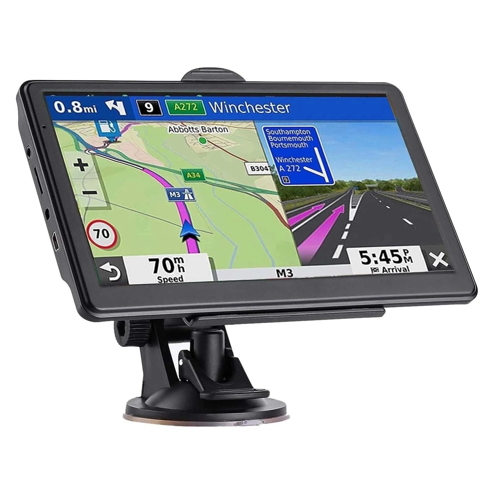 Drovian Car Radio Touch Screen GPS Navigation - 7 inch