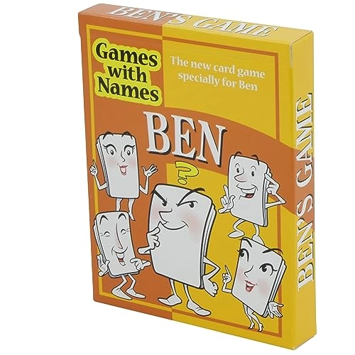 Games with Names: Card Game for Ben
