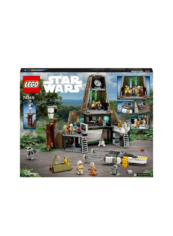 Star Wars Yavin 4 Rebel Base (75365) - A New Hope 10 Minifigures