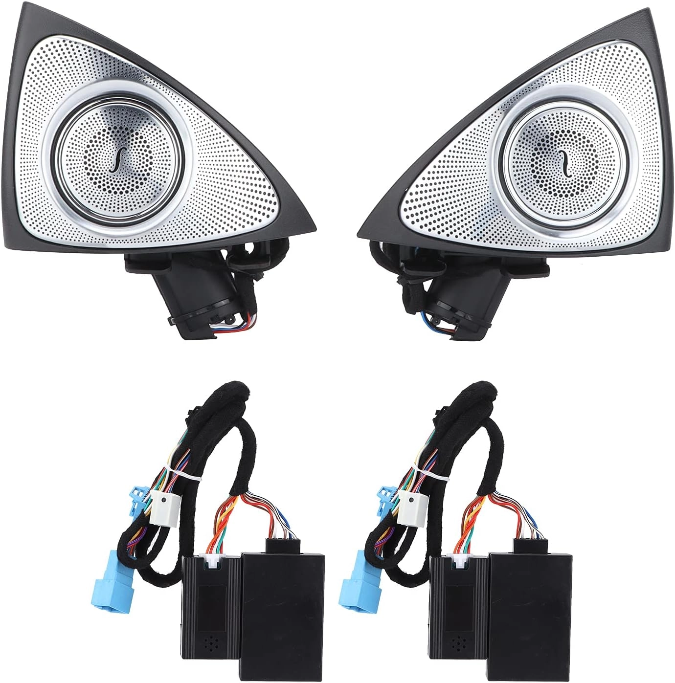 klarako Rotating Tweeter - 64 Color 3D LED Ambient Lighting Replacement for E?Class W213 2017?2021