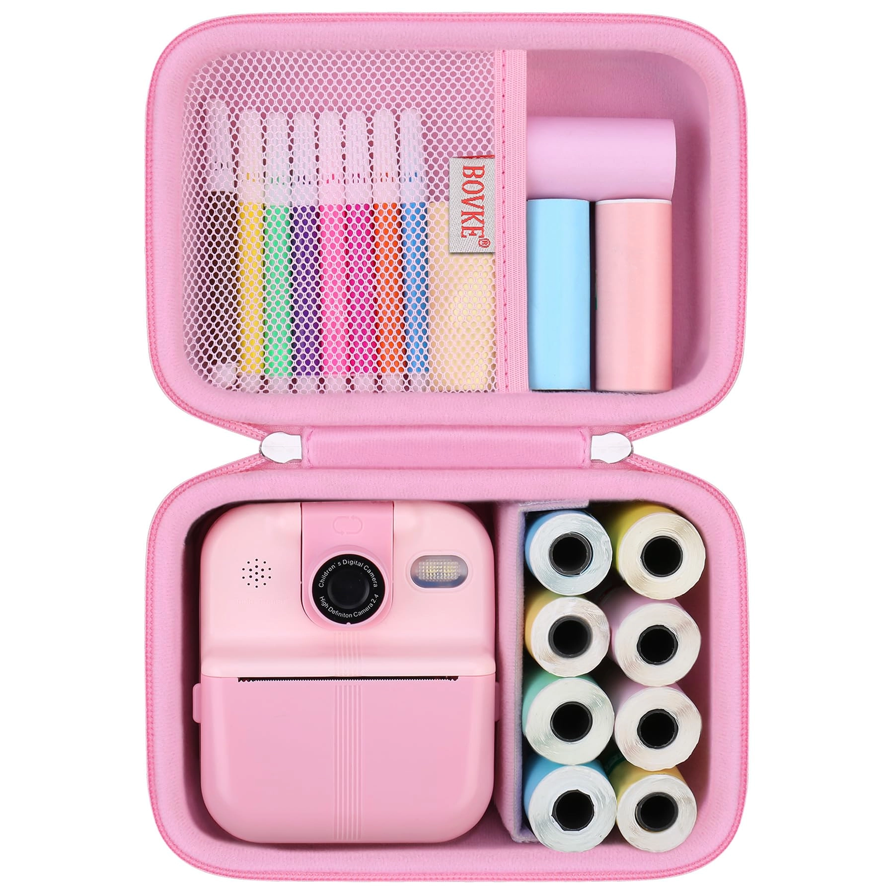 BOVKE Carrying Case - 14.75 x 12.09 x 9.27 cm Compatible with ESOXOFFORE / GKTZ / WEEFUN / Eveedo / Anchioo / YTETCN
