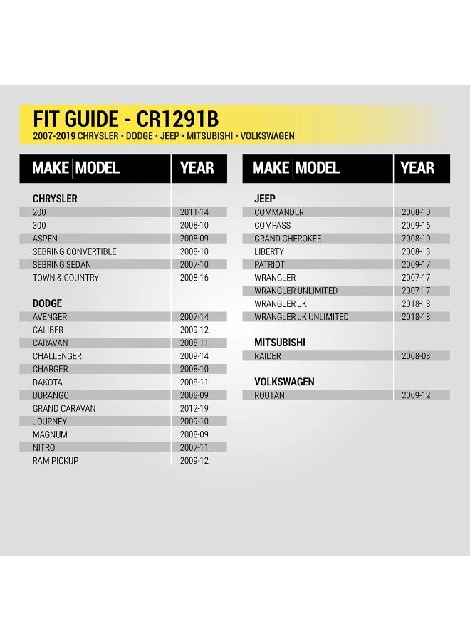 CR1291B - Double DIN Radio Install Dash Kit