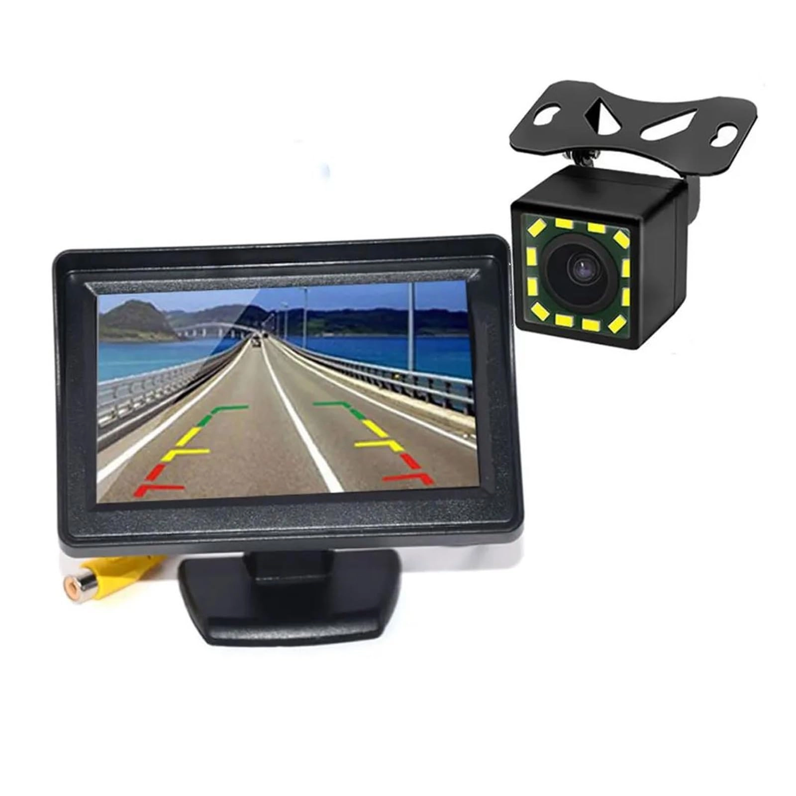 TFT LCD Folding Car Parking Assistance Monitor - 4.3"