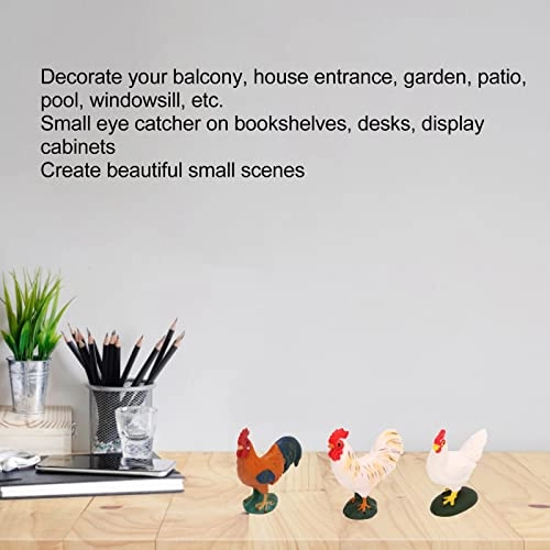 Farm Chicken Animal Toys - Over 3 Years old 4Pcs