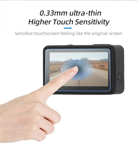 Tempered Glass Screen Protector - DJI Action 5 Pro