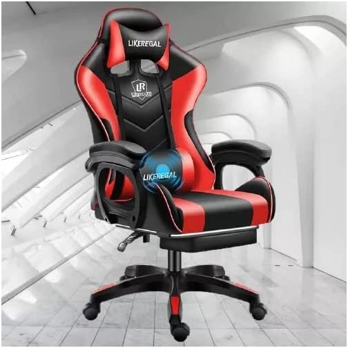 LikeRegal Gaming Chair - Footrest Ergonomic