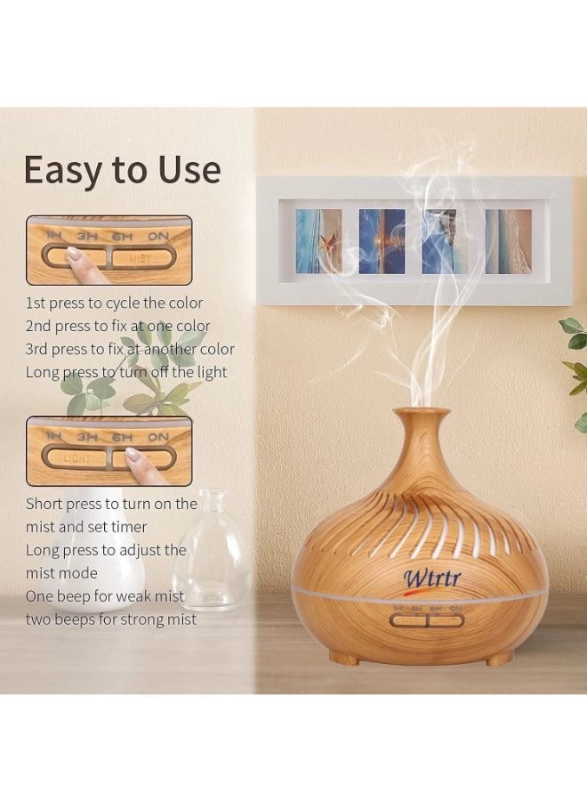 Ultrasonic Aromatherapy Diffuser Humidifier