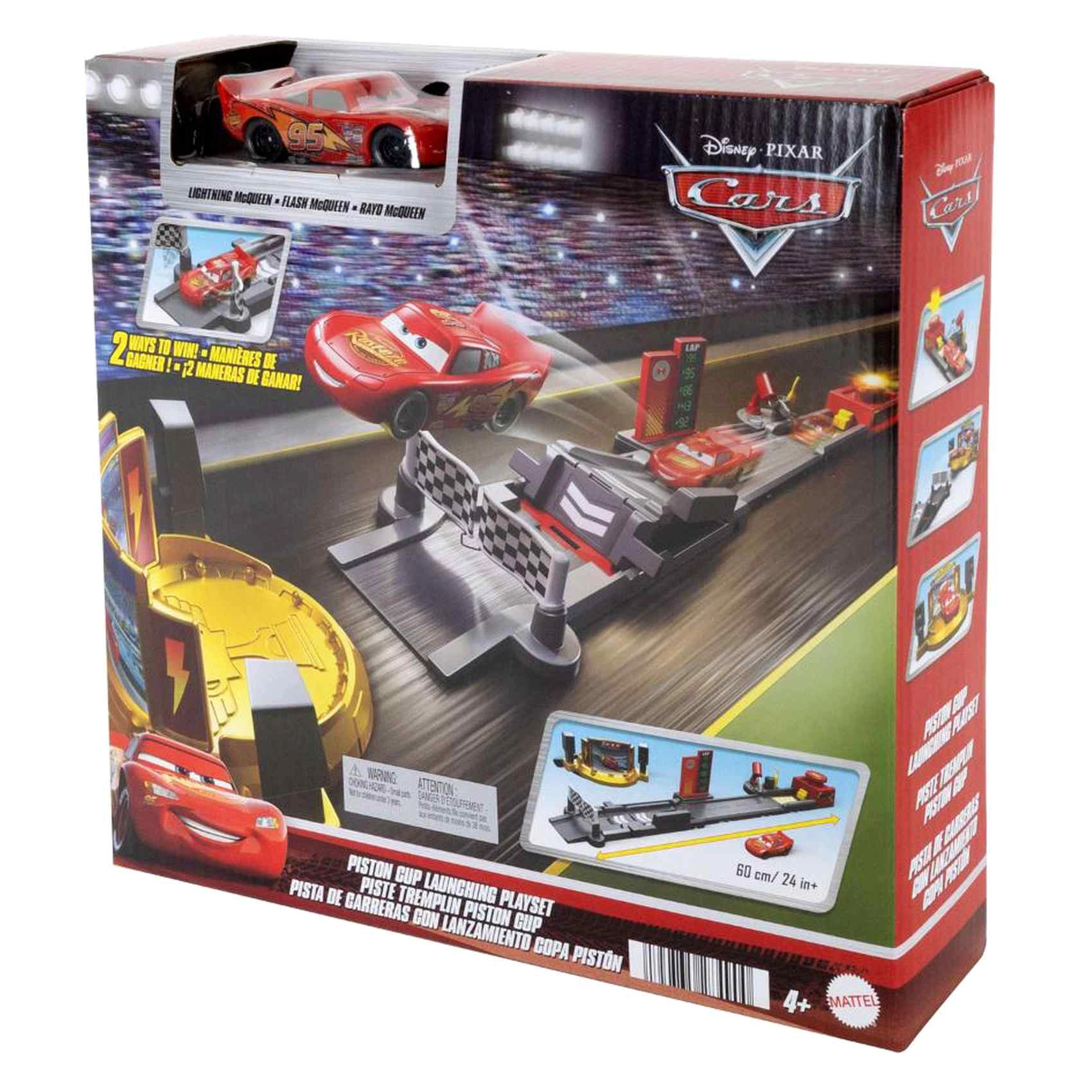 Piston Cup Jump and Stunt Runway Playset