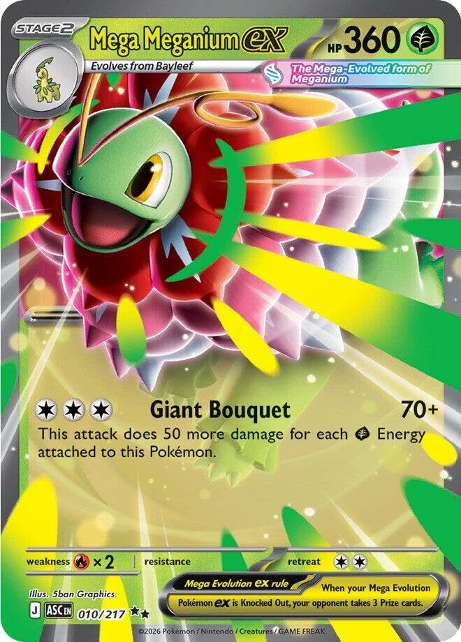 Pokémon Meganium 010/217 - Ascended Heroes
