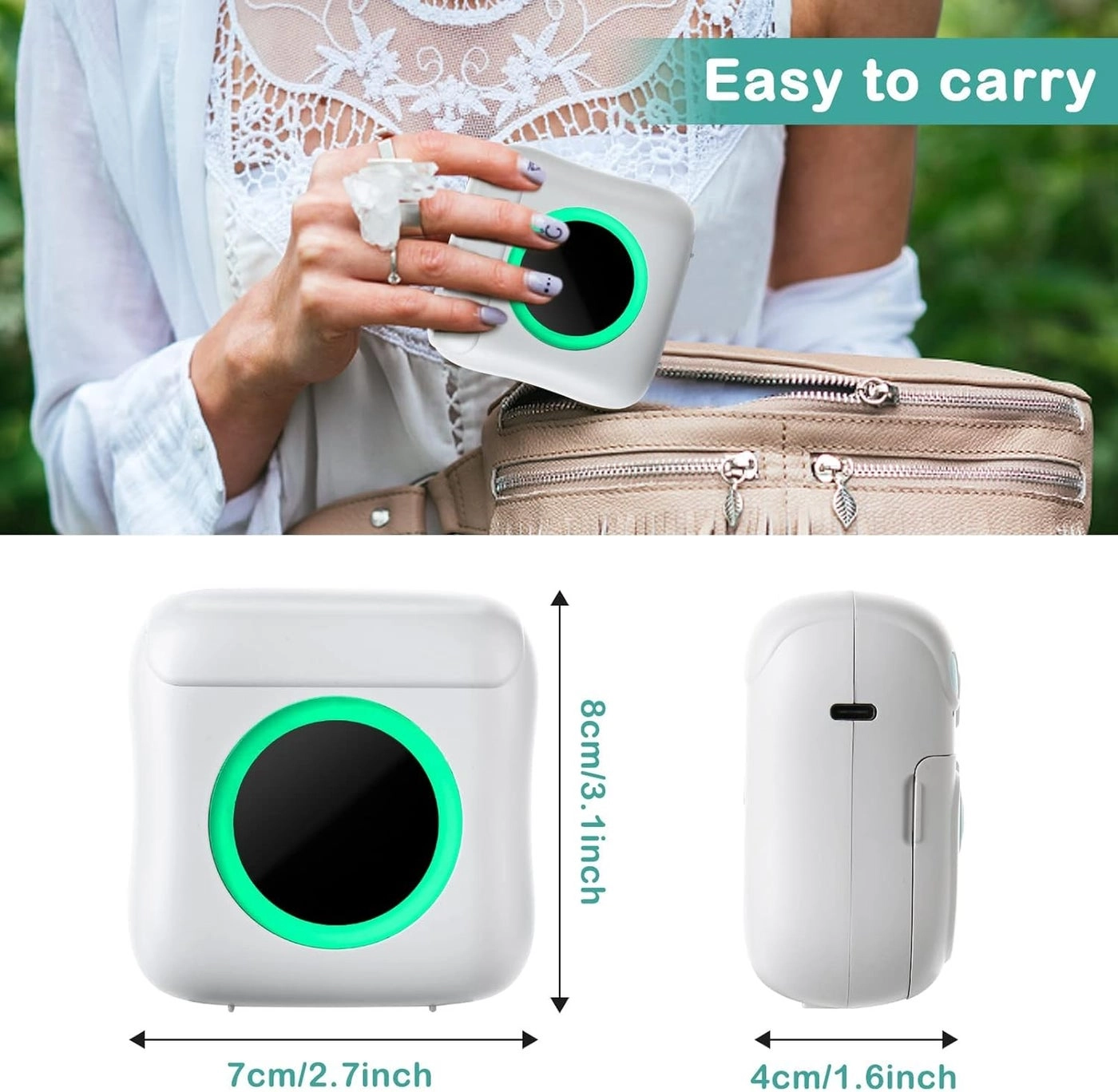 Mini Sticker Printer - Inkless 57 millimeter