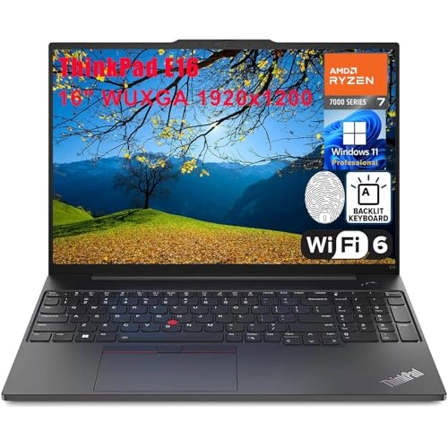 ThinkPad E16 21M5 - 16'' Ryzen 7-7730U 40GB DDR4 1TB SSD