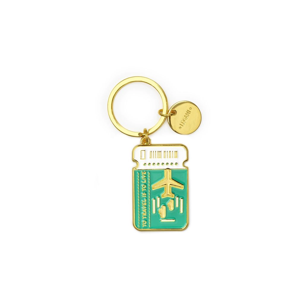 Legami What A Key Ring - Travel Ticket