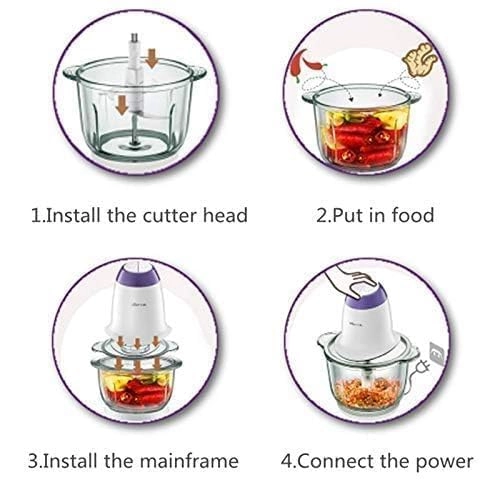 Electric Meat Grinder - 2 Liters Corded Electric