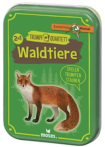 Expedition Natur: Forest Animals Quartett - Card Game