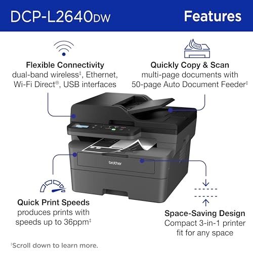 DCPL2640DW - Laser Monochrome
