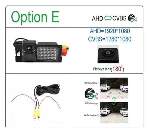 Car Rear View Camera - Night vision 1920 x 1080P
