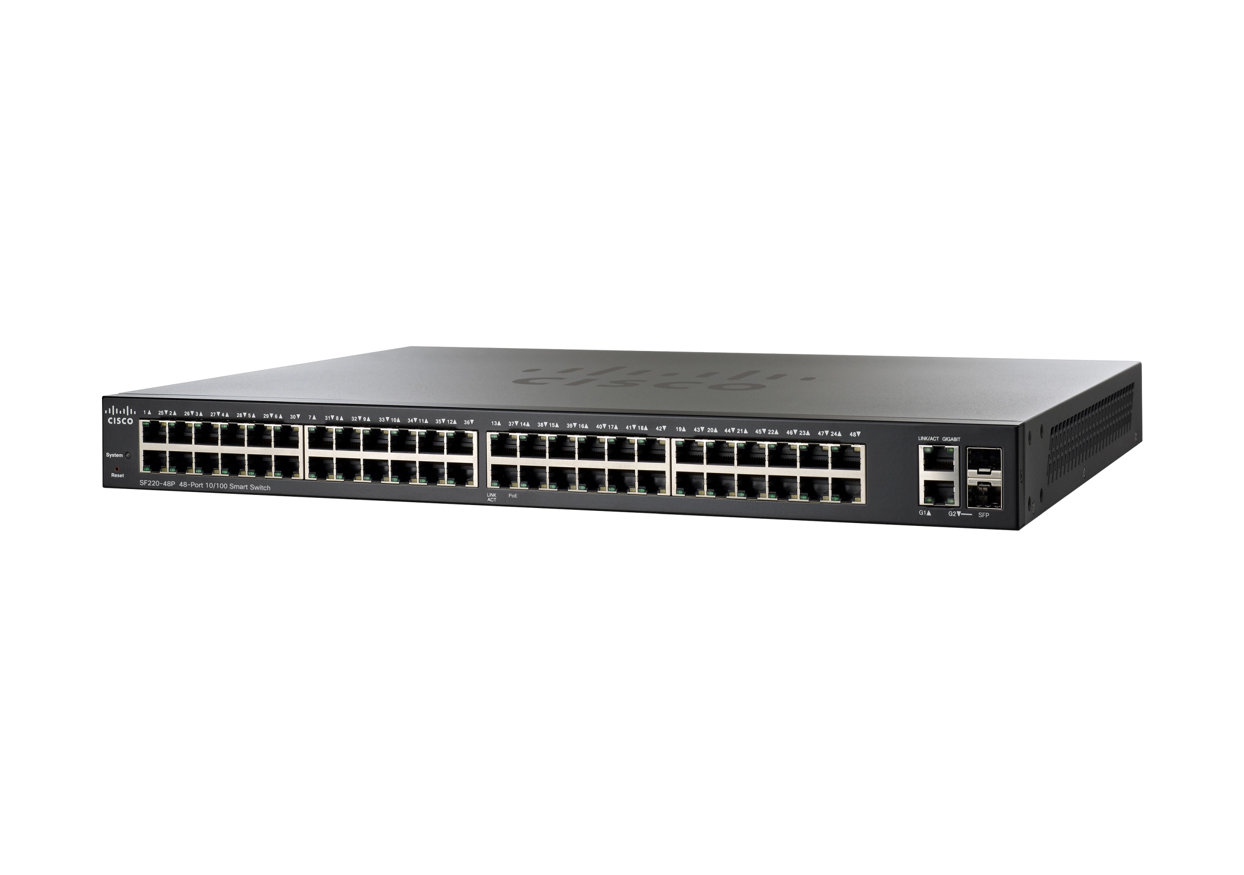 Cisco SF200-48P 48-ports