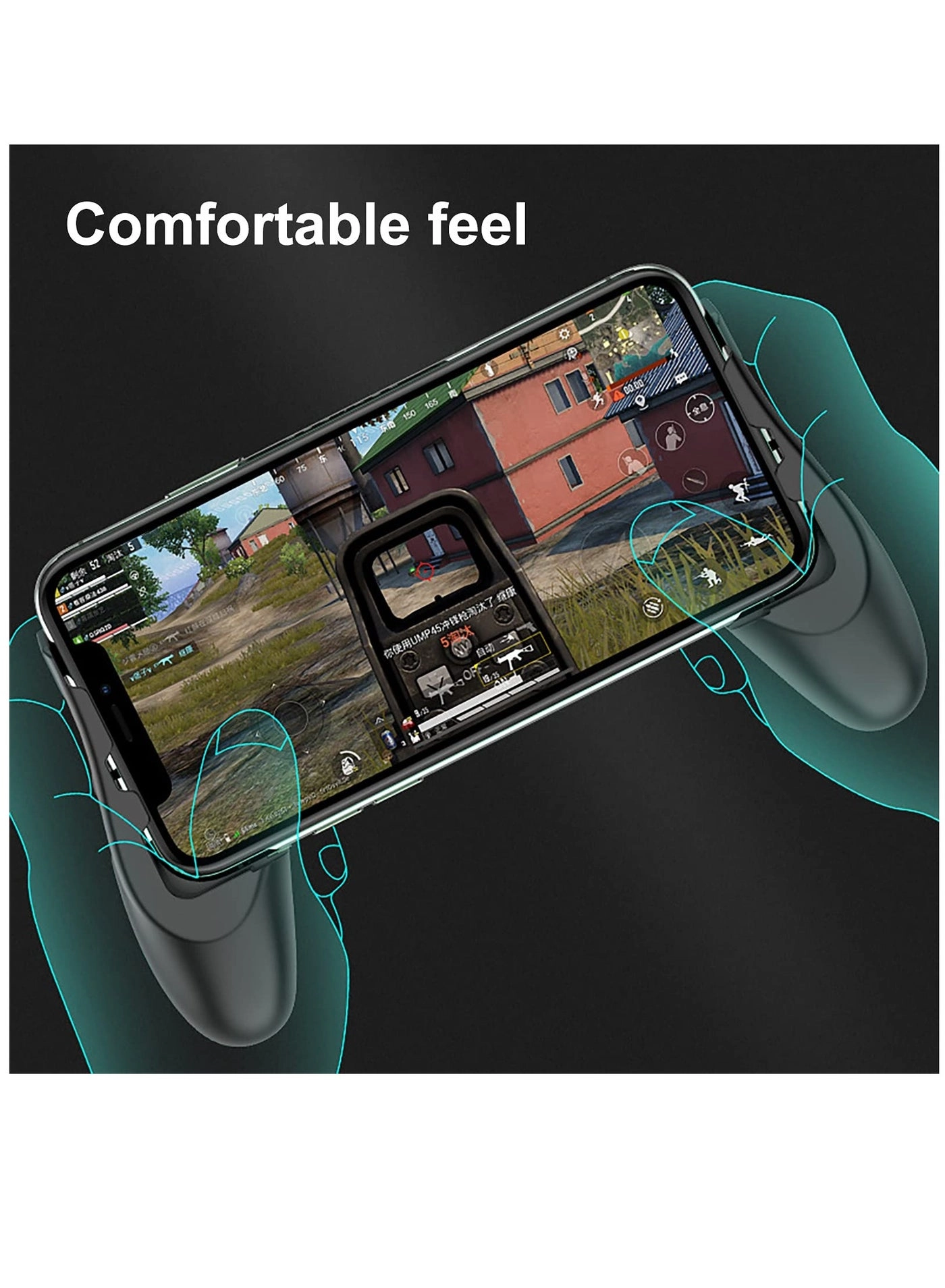 Mobile Game Controller - Black iOS/Android