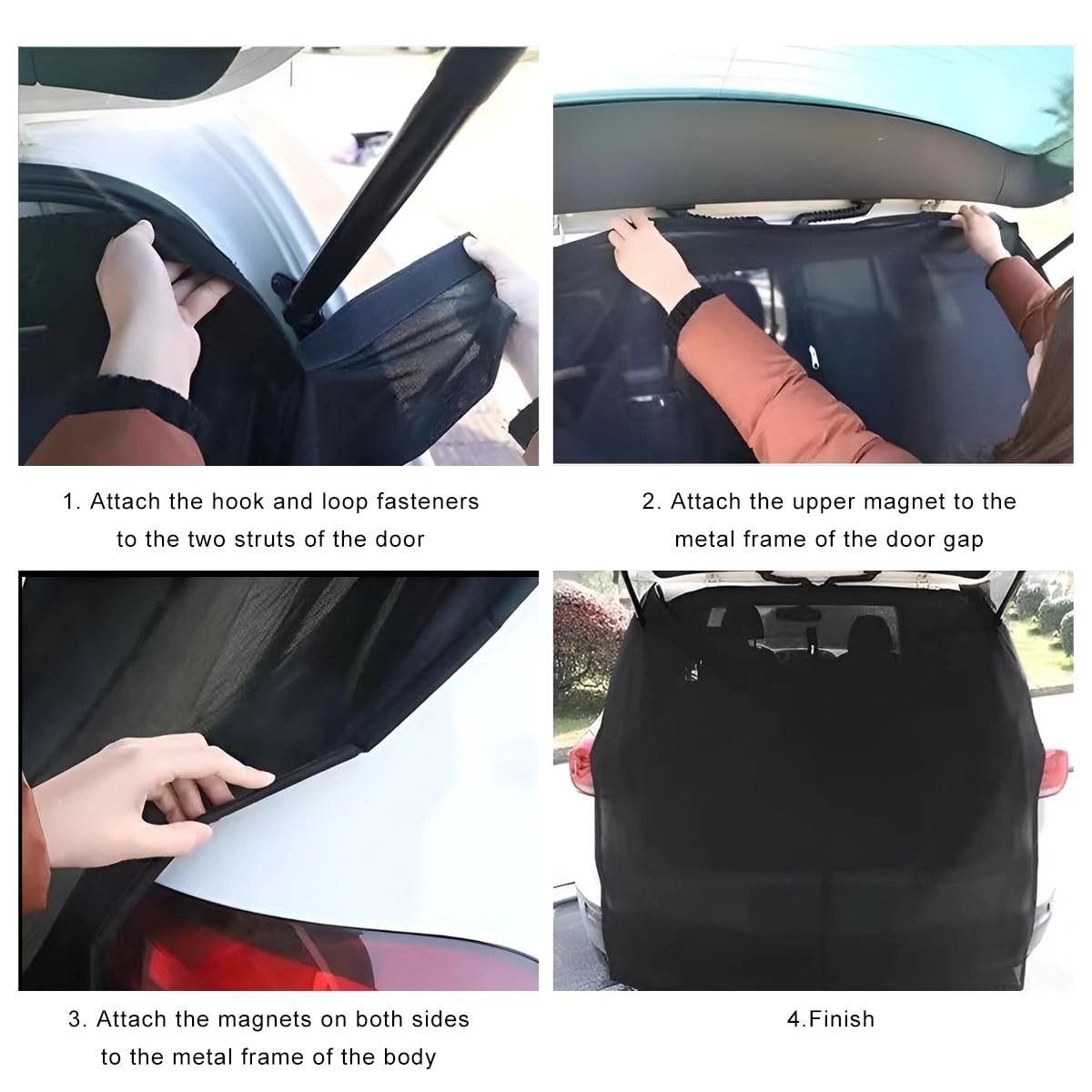 Car Tailgate Mesh Screen