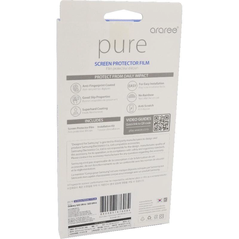 Pure Screen Film - Superhard Coating for Samsung Galaxy S22/Galaxy S23