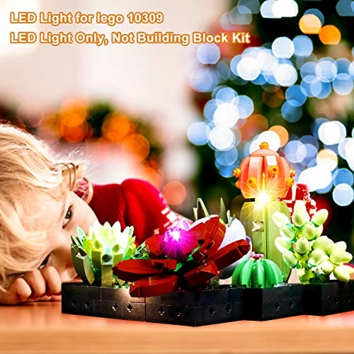 LED Light for Lego Succulents 10309 - Floral