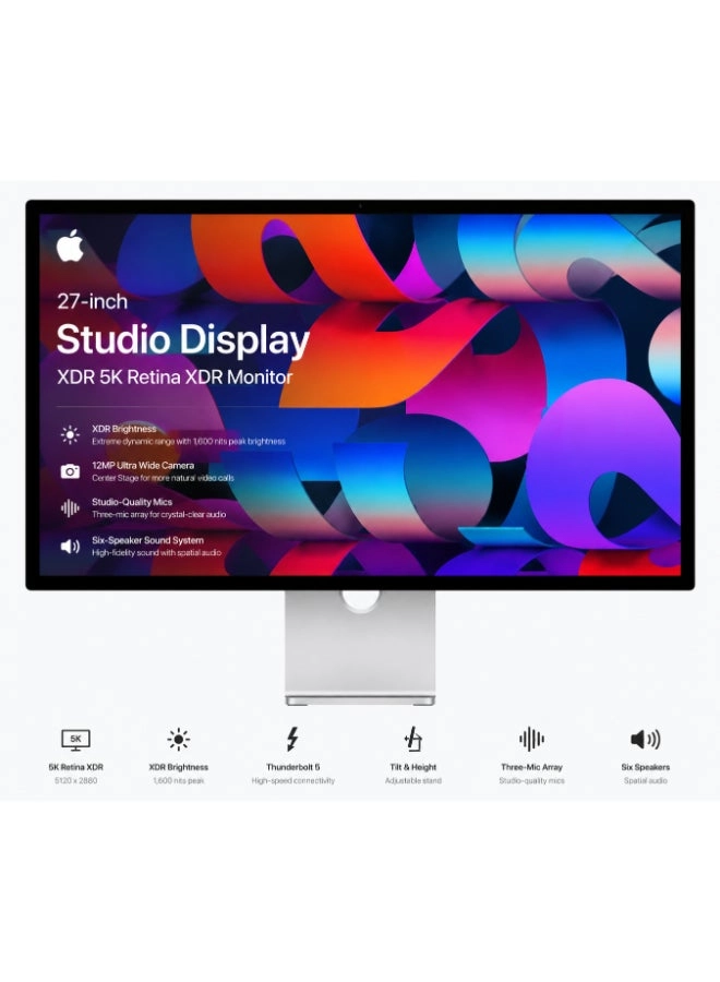 Apple Studio Display XDR - MFEL4B/A 27 Inch 5120 x 2880